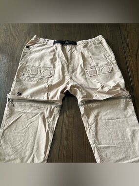 Men's Convertible Cargo Pants - L